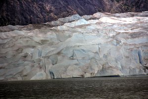 Bottom of Mendenhall Glacier